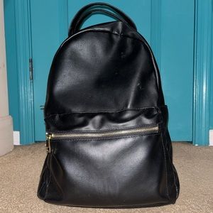 Simple Black Backpack